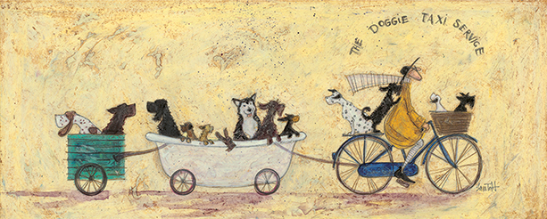 The Doggie Taxi Service Sam Toft 